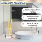 1 комплект, портативная зубная щетка для зубной пасты