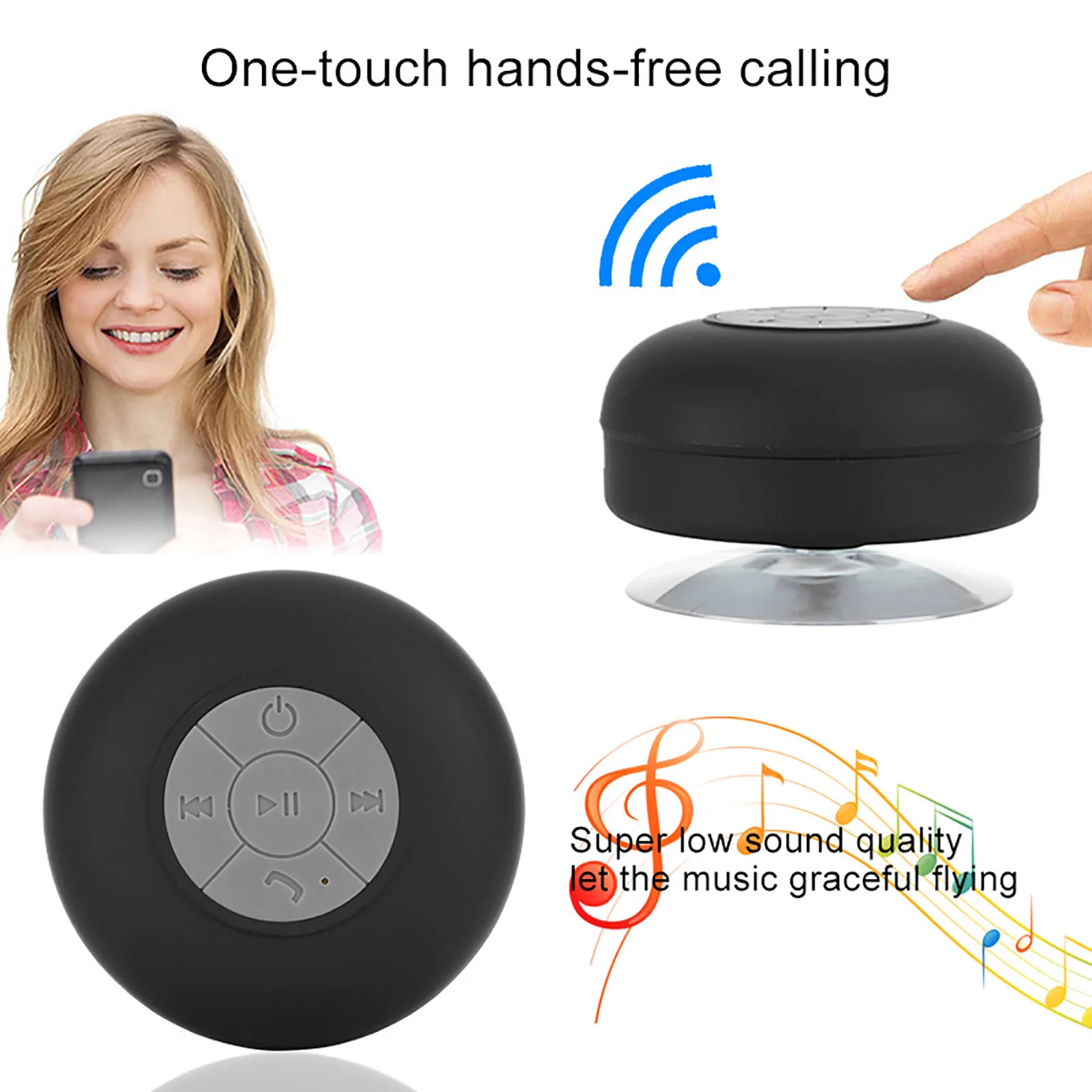 Портативный динамик 3.0 с поддержкой звука трещин-водонепроницаемый беспроводной