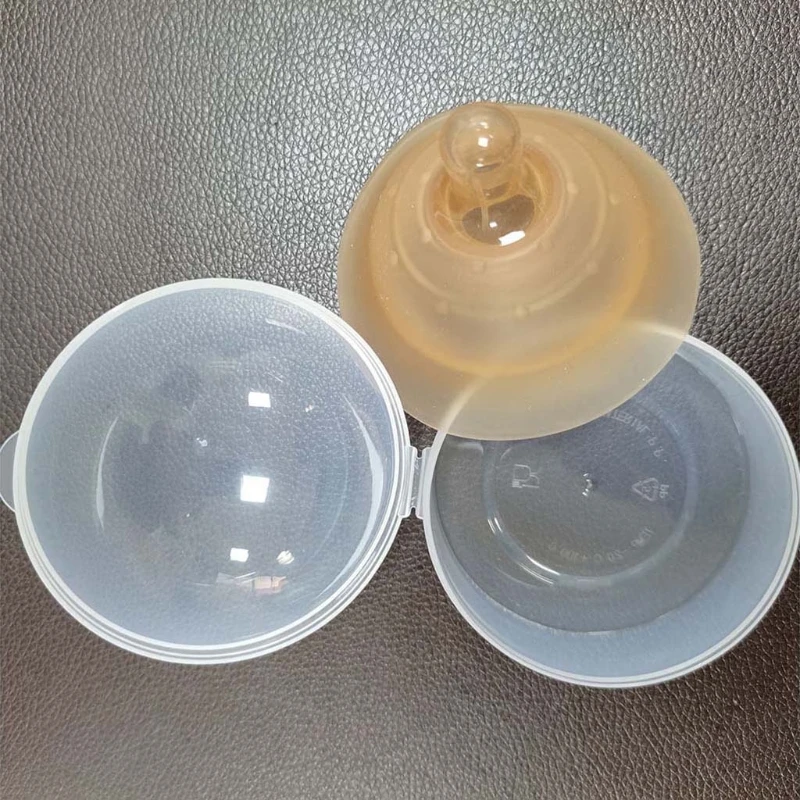 

Double Layer Silicone Nipple Protector Breastfeeding Mother Breast Protection