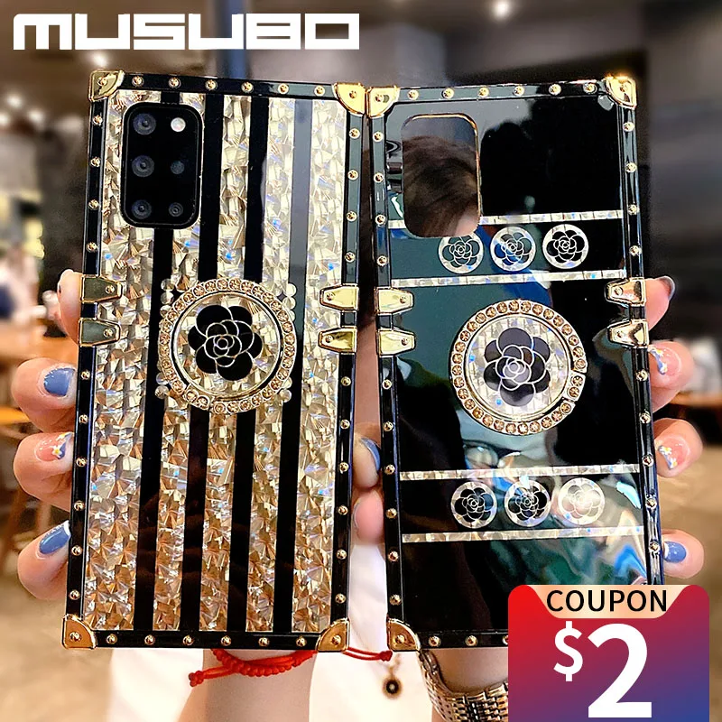 

MUSUBO Luxury Square Case For Huawei P40 Pro P30 LITE P20 Fundas Marble Pattern Soft Cover For Honor 30 20 PRO 10i 8x 9x Coque