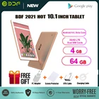 Планшет BDF Pro, 10 дюймов, Android 9,0, 4 ГБ64 ГБ, две SIM-карты, 3G, телефонные звонки, mi pad 5, Google Play, GPS, Wi-Fi, Bluetooth 10,1