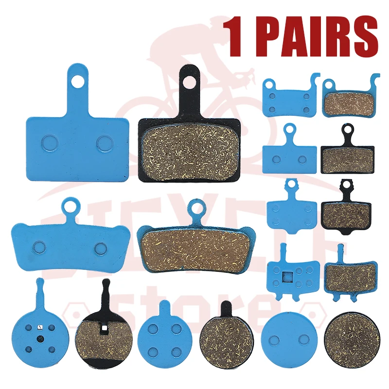 

Multi-copper Bicycle Disc Brake Pads Blue MTB Cycling Bike Brake Pads For SHIMANO AVID ZOOM Bicycle Accessories