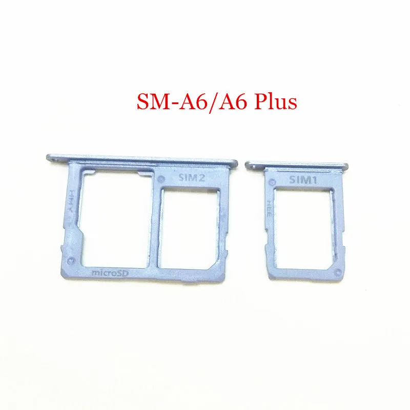 50x sim-карта держатель лотка Micro SD слот для карт адаптер samsung Galaxy A6/A6 Plus 2018 A600F A605F A605 |