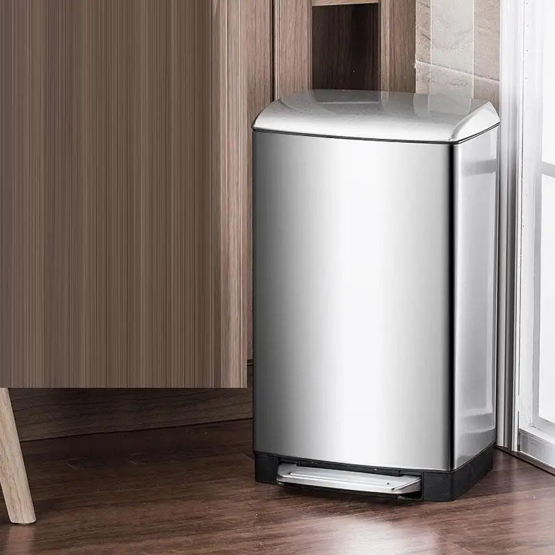 Trashcan Cubo Basura Reciclaje Lixeira De Banheiro кухонная мусорная корзина с педалью для мусора