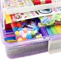 art supplies for kids craft art kit for boys girls school supplies arts christmas portable 3 layered great gift