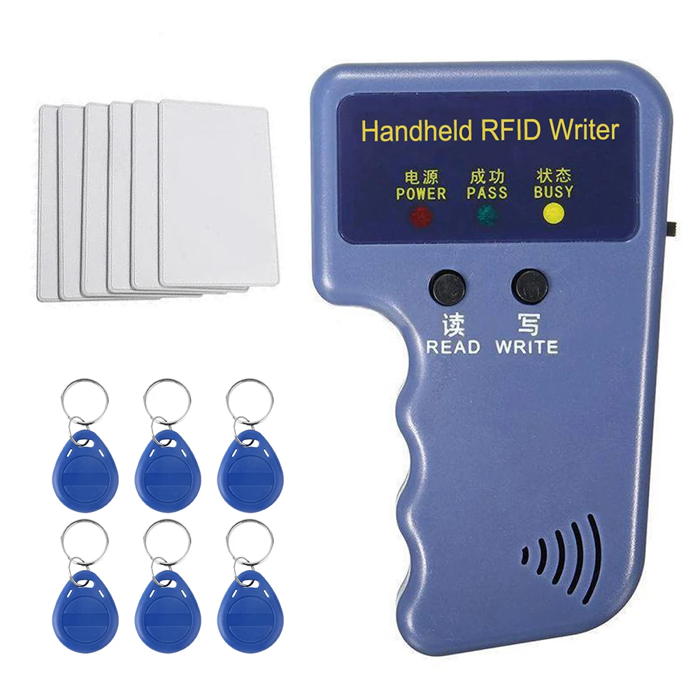 Профессиональный Прочный ручной RFID 125 кГц ID карта копир брелоки Дубликатор смарт