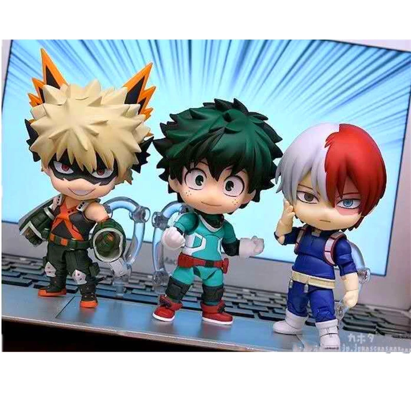 

10cm My Hero Academia GSC Anime Figures Bakugou Katsuki Toys Action Movable Boku No Hero Academia Figurine Collection Model Dol