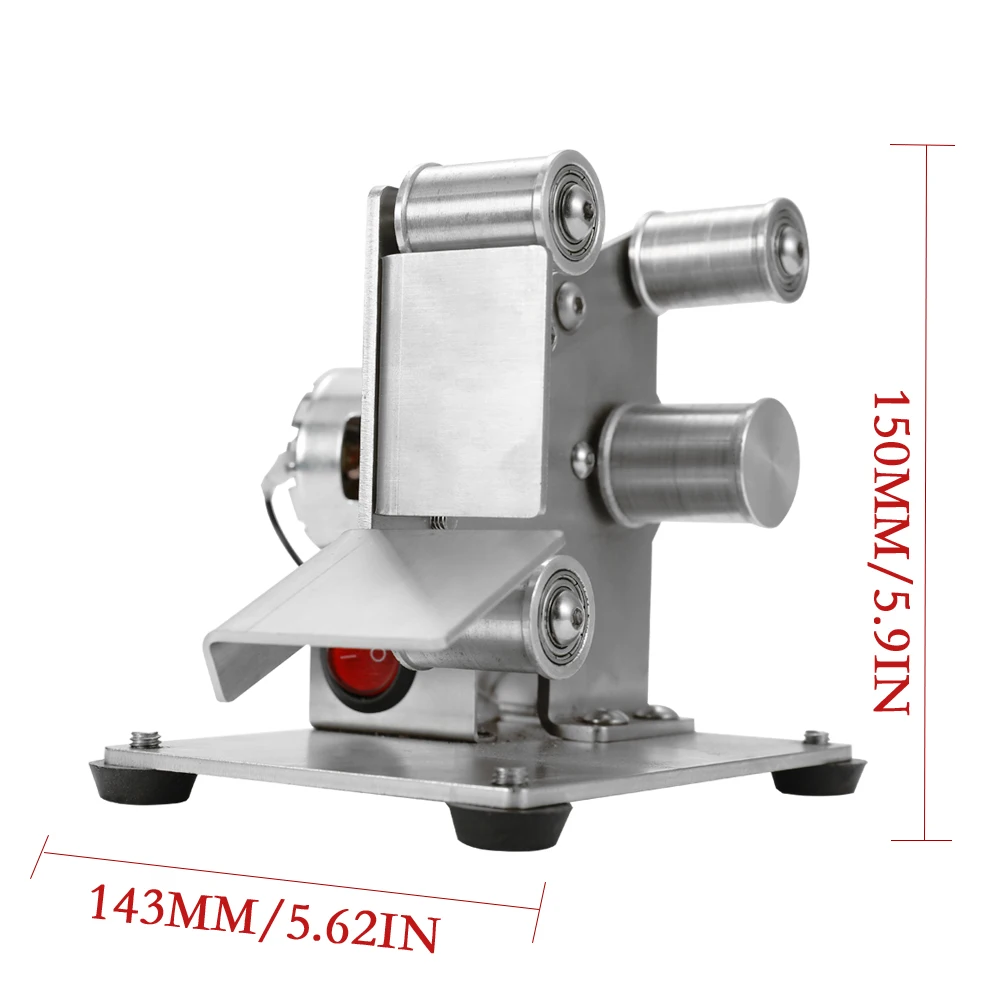 4 типа Многофункциональная Регулируемая дробилка мини Электрический ленточный