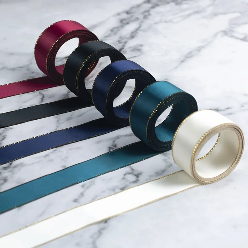 Пномпеньская лента для подарков 2 см 10 ярдов цветная упаковка аксессуары бантов с