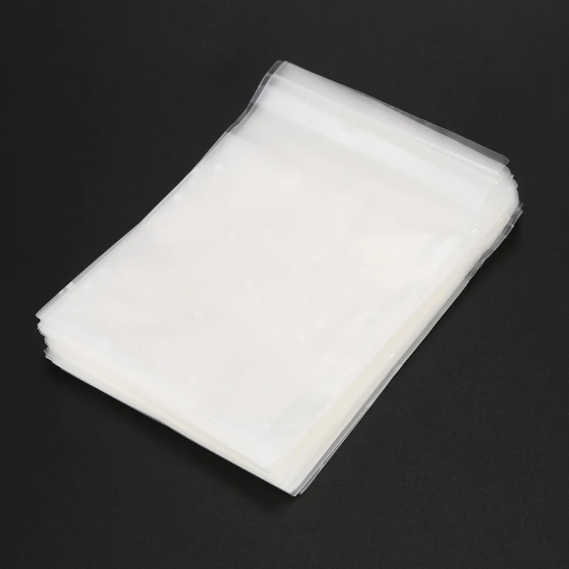 100 шт Матовый милый горошек пластиковый пакет конфетное мыло с запахом печенья