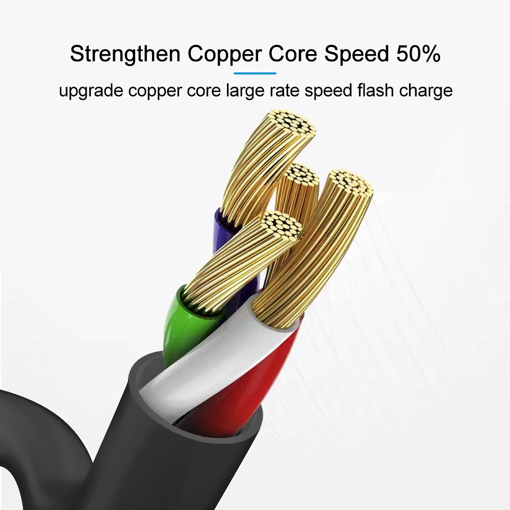 PUJIMAX Micro USB кабель быстрой зарядки ЗУ для мобильного телефона синхронизации