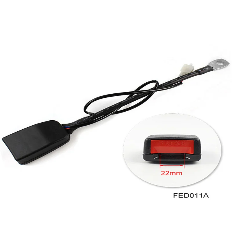 

Universal Safety Belt Buckle With Switch Wire FED011A