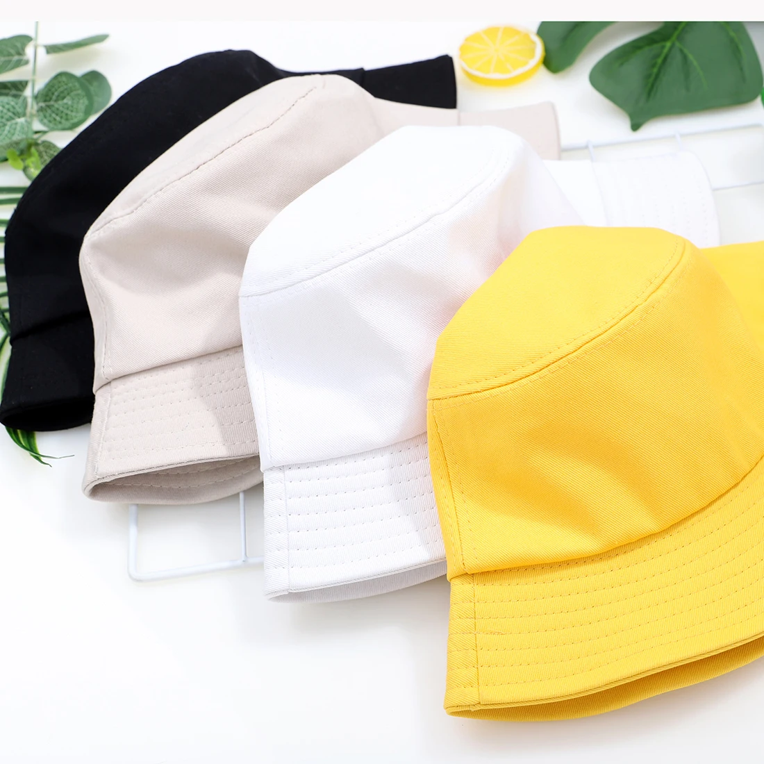 

Cute cartoon Letter Print Folding Bucket Hats For Mens Fashion Sunscreen Fishing Woman Street Headwear Adult Hat Design-Pumba