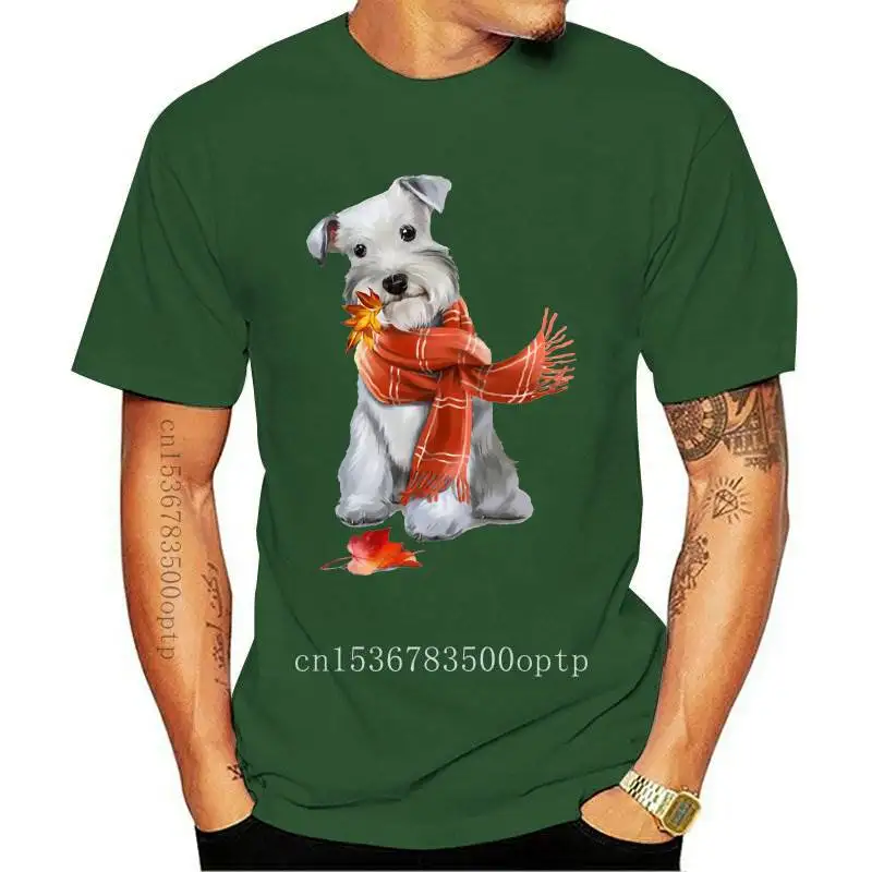 

New Pretty Mini Schnauzer Design T-Shirt Summer Fashion Women T-Shirt Funny Dog Print Girl Casual Tops Hipster Woman Tees