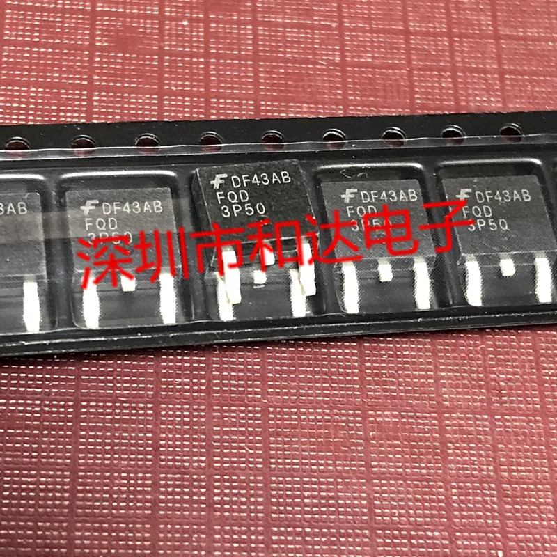 

FQD3P50 TO-252 -500V -2.1A