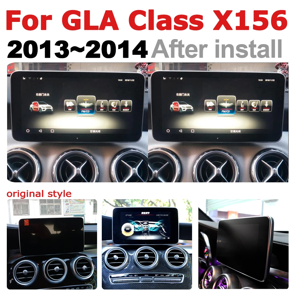 Android 7 0 up Автомобильный мультимедийный плеер для Mercedes Benz GLA Class X156 2013 2014 NTG WiFi GPS