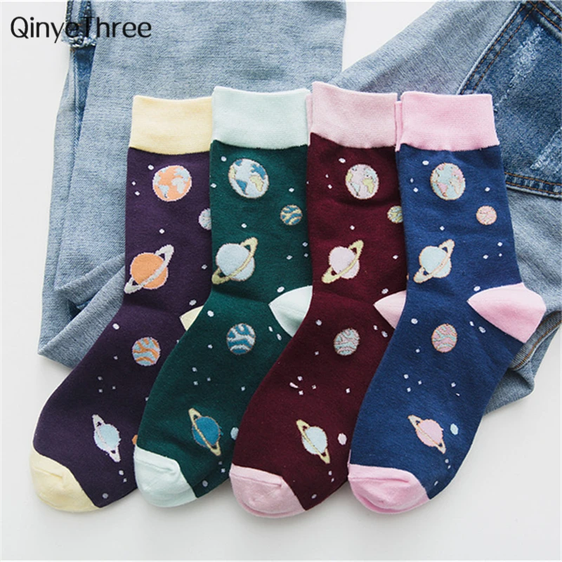 Носки женские жаккардовые в стиле хип-хоп | Женская одежда