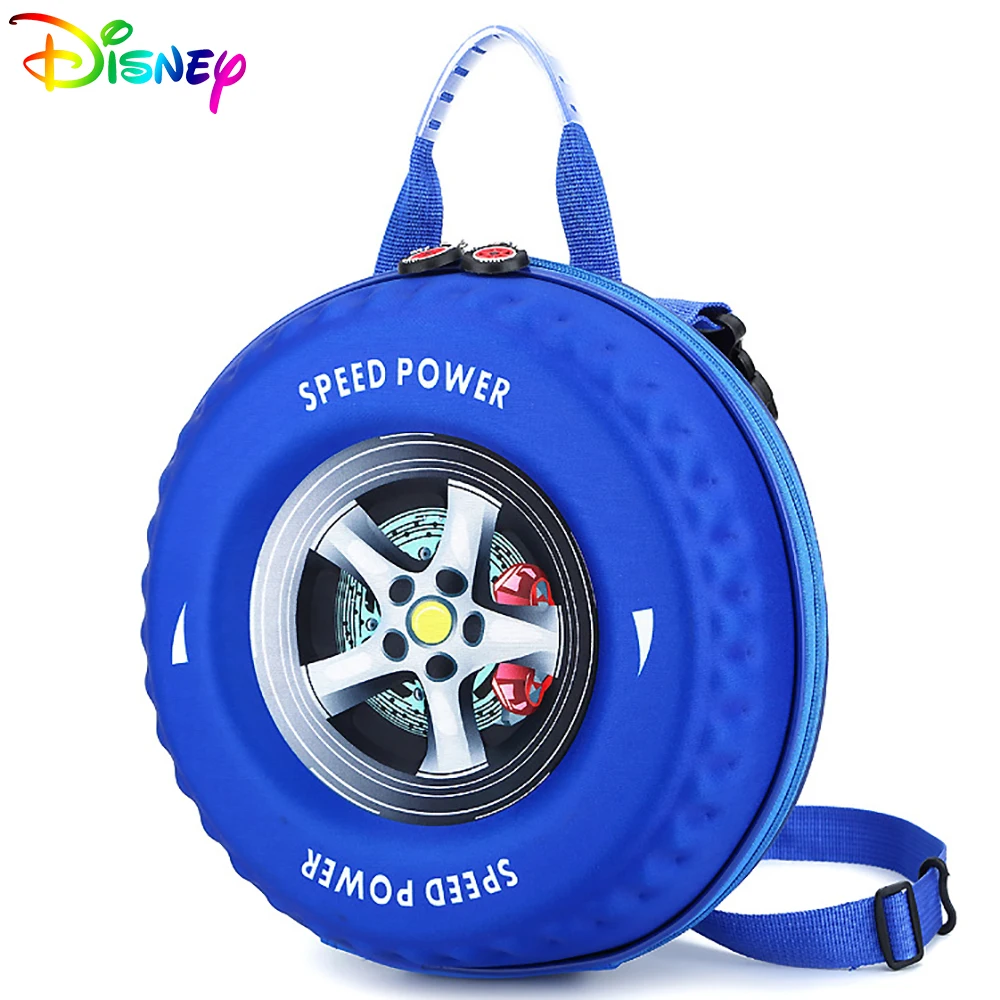 Disney Cartoon Cars Printing Backpack Bags For Boys Wheel Cute Fashion Schoolbags Student Large Capacity Shoulder Packages Gifts