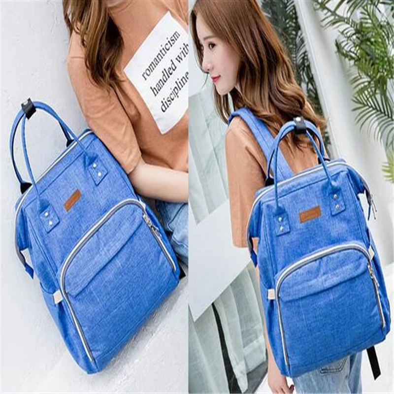 Bolsa de pa&ntilde;ales de maternidad para mam&aacute;, ganchos para cochecito, bolsa de pa&ntilde;ales de beb&eacute; de gran capacidad, mochila de viaje, bolsa de lactancia de dise&ntilde;ador, cuidado del beb&eacute;-5