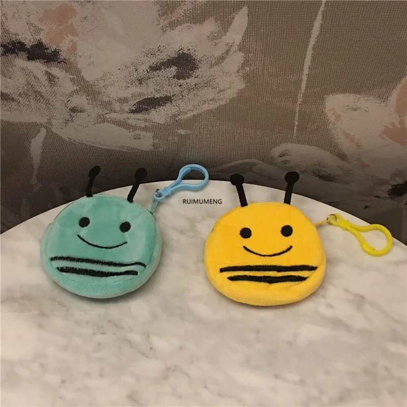 2 цвета-Новинка 8 см милая сумка для мелочи маленькие пчелки детский подарок