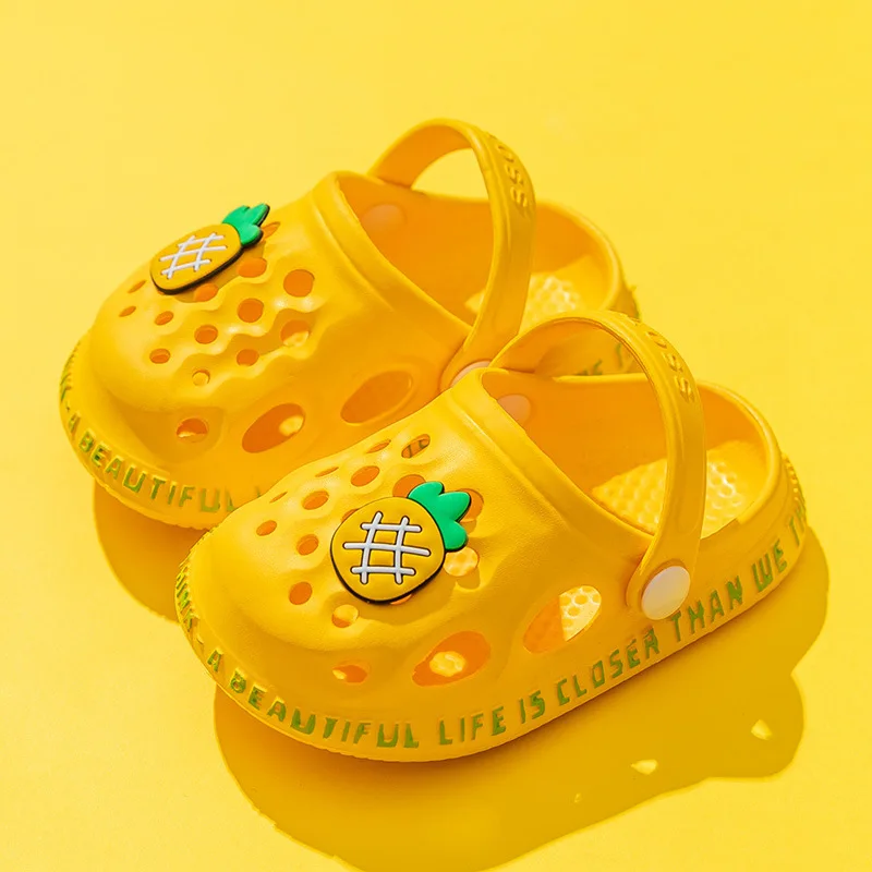 

Baby Sandals for Boys Girls Cartoon Kids Shoes Summer Toddler Flip Flops Children Home Slippers Beach Swimming Slippers