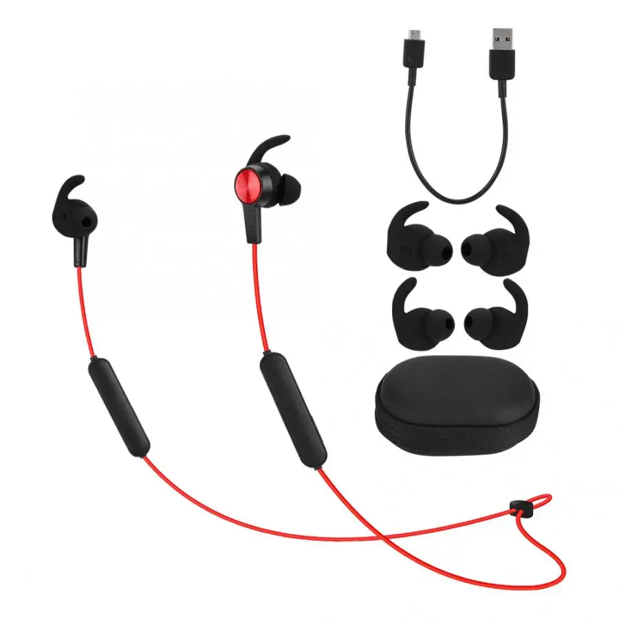 AM61 красные портативные спортивные наушники с USB-зарядкой Bluetooth 4 1 для Honor