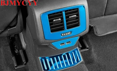 BJMYCYY сзади воздухокондиционер воздуха на выходе нержавеющая сталь декоративная