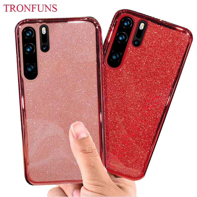 Силиконовый чехол с алмазным 3D рисунком для huawei P30 Lite Pro Y9 Prime 2019 Huawei Honor 9X V30