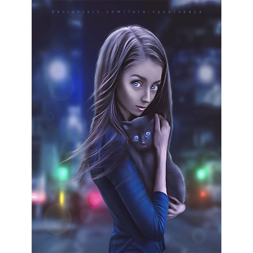 

Набор для алмазной вышивки «сделай сам» с изображением женщины и девушки