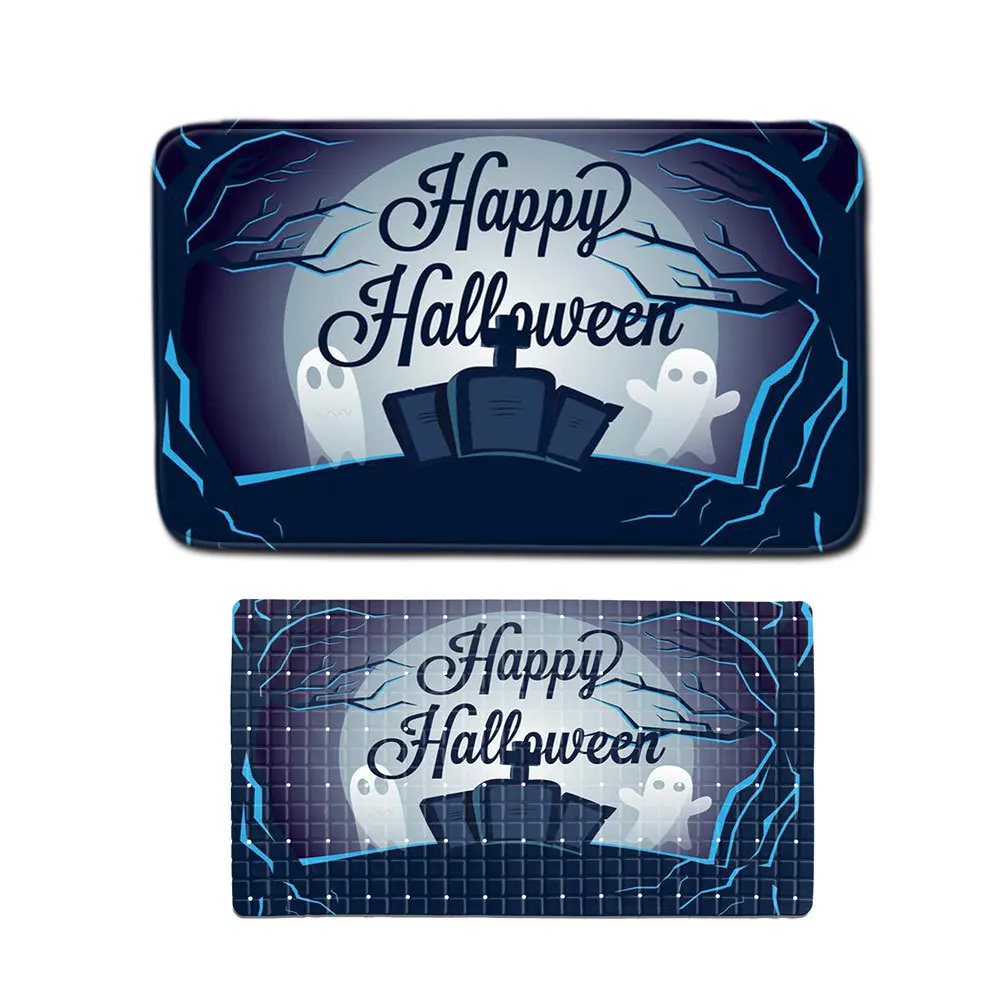 

Halloween Pattern Non-slip Carpet Bath Mat Floor Mat Foot Mat PVC Non-slip Mat