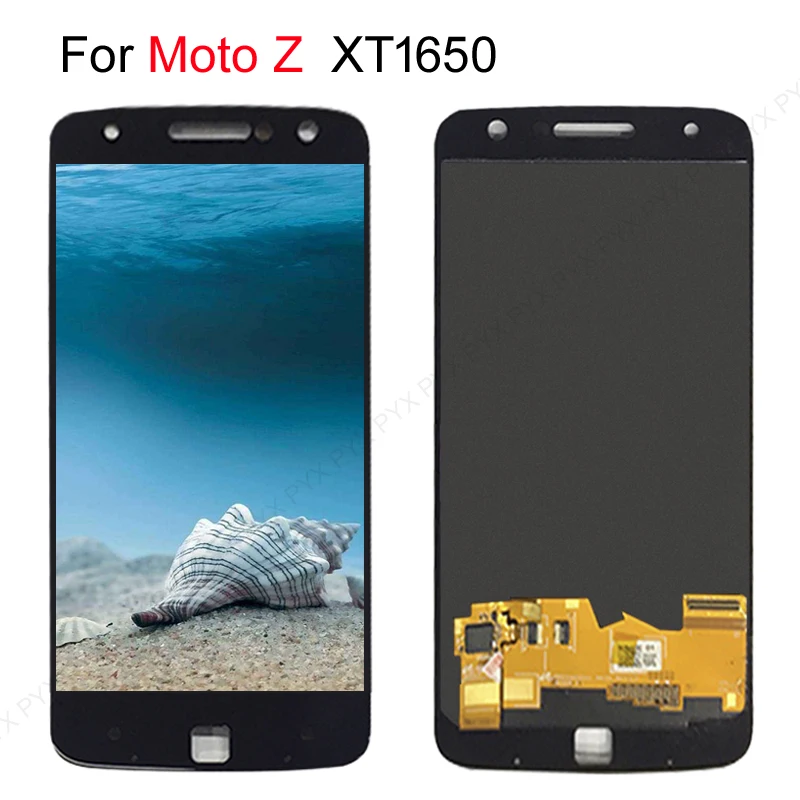 Бесплатная Защитная пленка для ЖК дисплея Motorola Moto Z Droid XT1650 дисплей с сенсорным