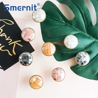 2pcs Modern Simple Brass Furniture Handles Door Knobs and Handles for Drawers Kitchen Cupboard Wardrobe Pulls Wall Hooks