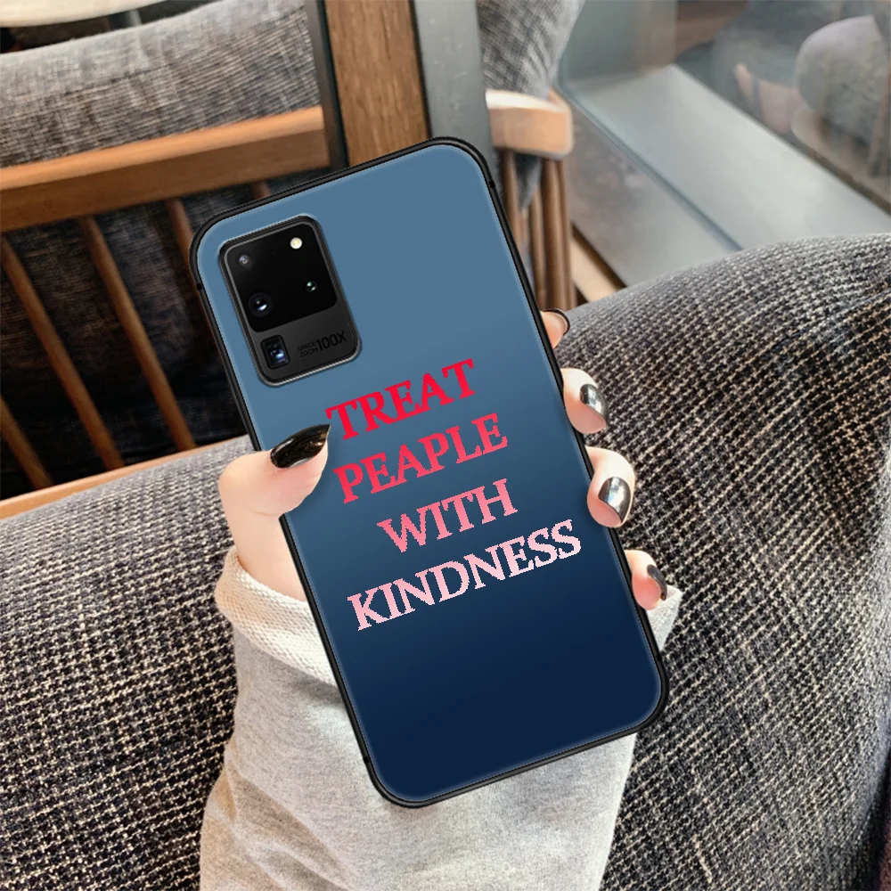 

Treat People With Kindness Harry Styles Phone Case Cover Hull For Samsung Galaxy S 7 8 9 10 e 20 FE edge uitra plus Note 9 10 20