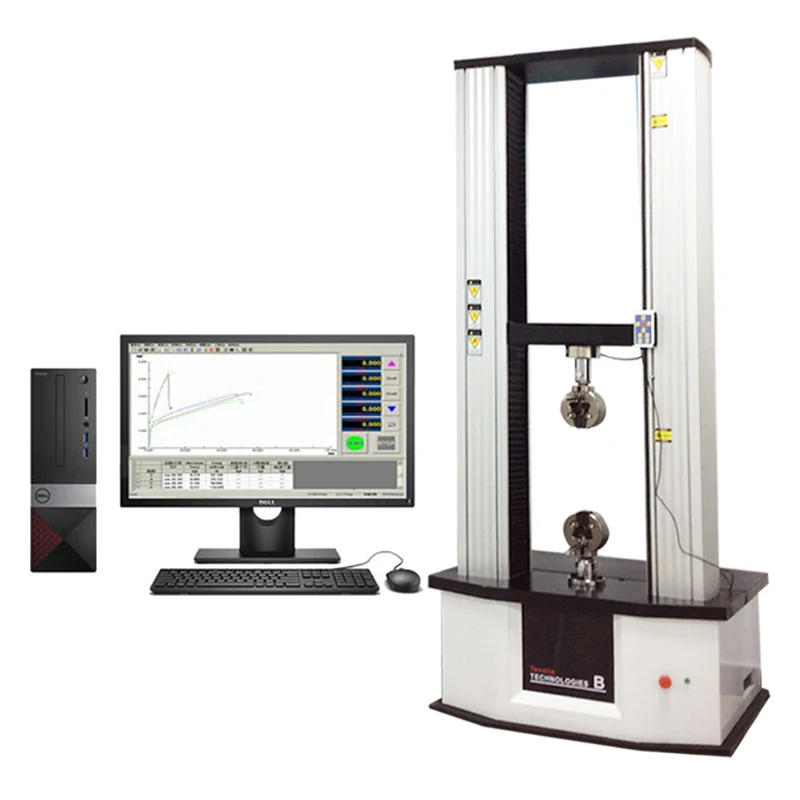 melhor Hotsale Display Digital 20kn 30kn 50kn 100kn Medidor De Tensão Borracha Resistência à Tração Máquina De Testes