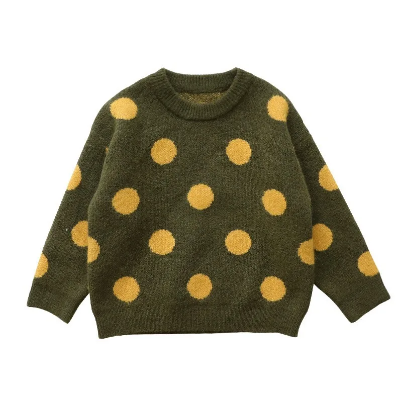 2019 детская одежда из Южной Кореи, свитер, новинка, утепленный детский зимний свитер в Корейском стиле для девочек, зимняя одежда для маленьк... от AliExpress RU&CIS NEW