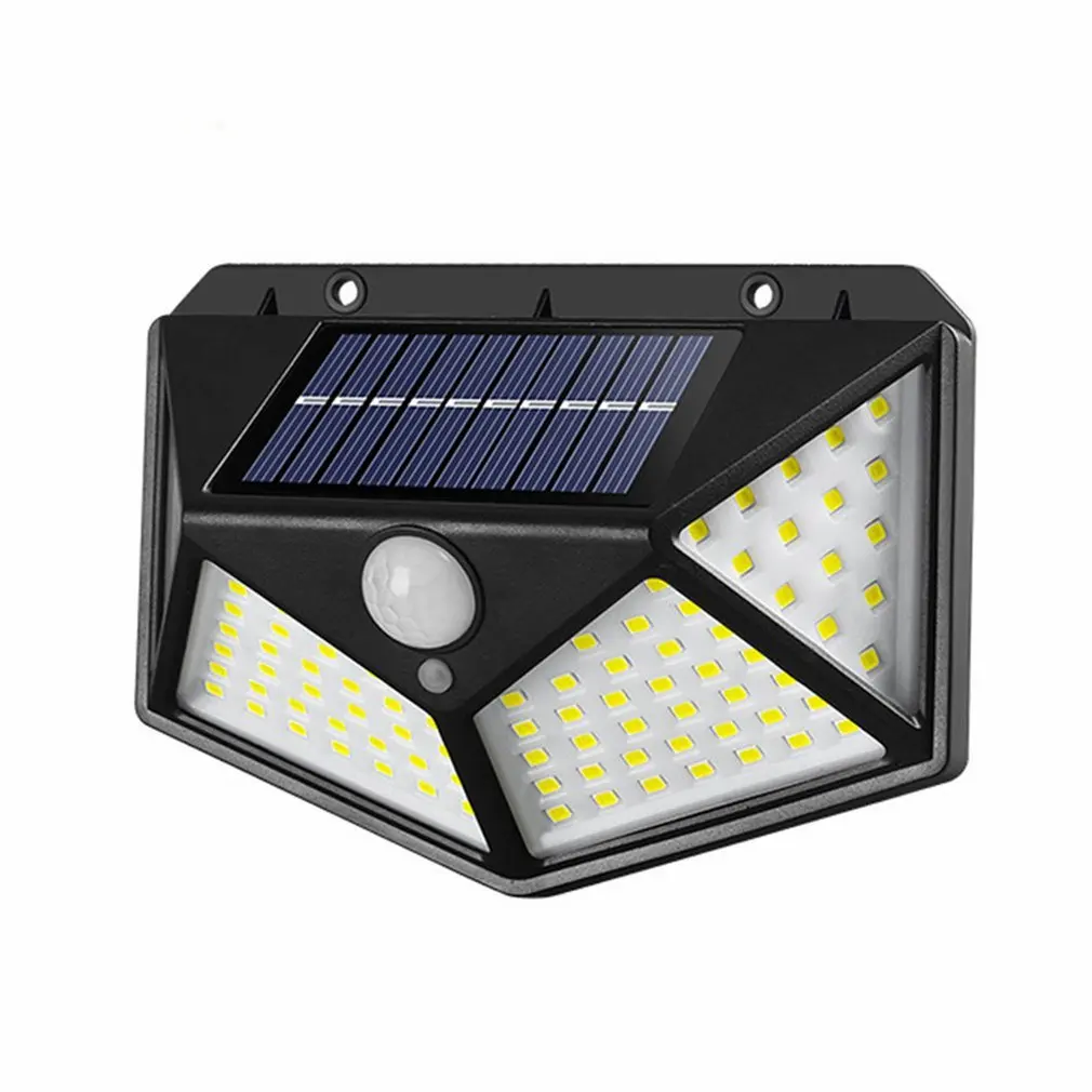 

100 Led Solar Light Outdoor Solar Wall Lamp LED Bulb IP65 PIR Motion Sensor Lamp Solar Lighting Garden Decoration Lights