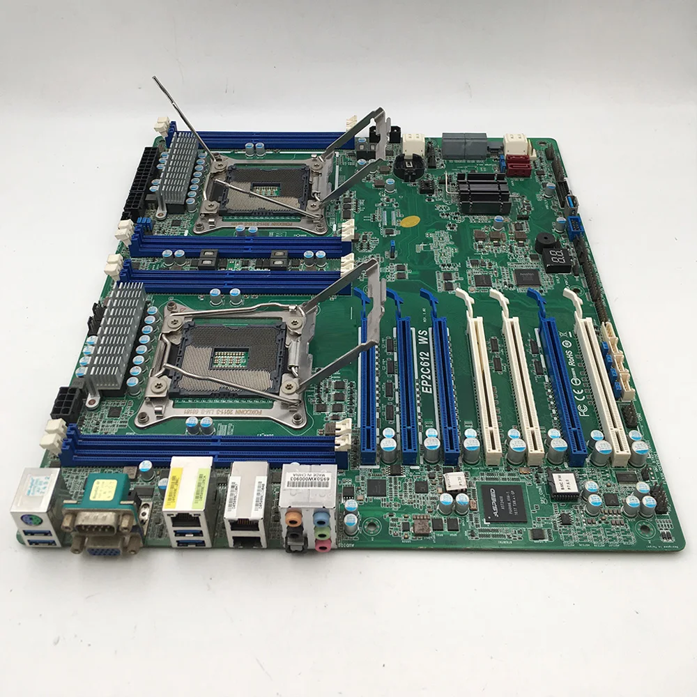 EP2C612 WS For ASROCK Server Motherboard Dual Socket LGA 2011 R3 Support E5-2600 V3/V4 Series DDR4 enlarge