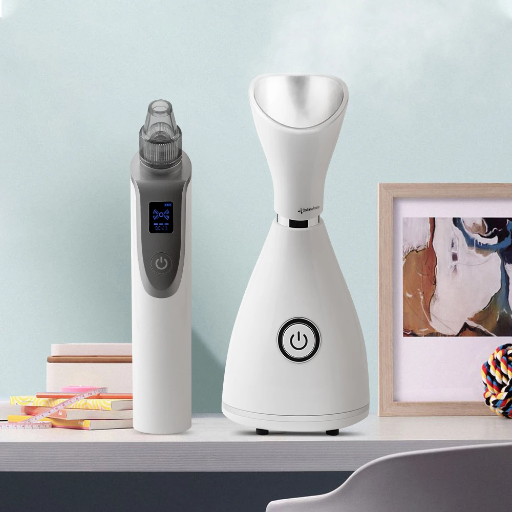 

Blackhead Remover Vacuum Black Dot Pore Acne Pimple Removal Nano Ionic Deep Cleaning Facial Cleaner Facial Steamer Face Sprayer