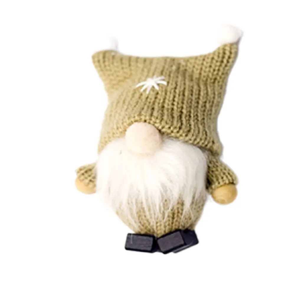 

Christmas Decorations Wind Wool No Face Doll Christmas Doll Pendant Cute Christmas Doll Wool Christmas Tree Decoration Pendant