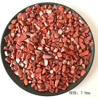 100g natural stone mineral crystal high quality red jasper quartz healing diy material gravelstone home decoration crafts