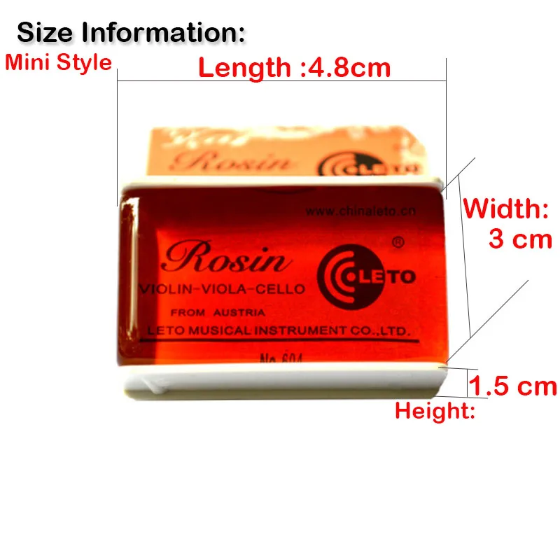 

1PC High quality Lo-price Leto Rosin For Violin,viola,cello 603 Resin Violin Accessories Erhu Bow Strings