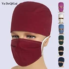 Шапка для домашних животных, дышащая хлопковая шапочка для салона красоты, впитывающая пот, эластичная, для работы и ухода за домашними животными