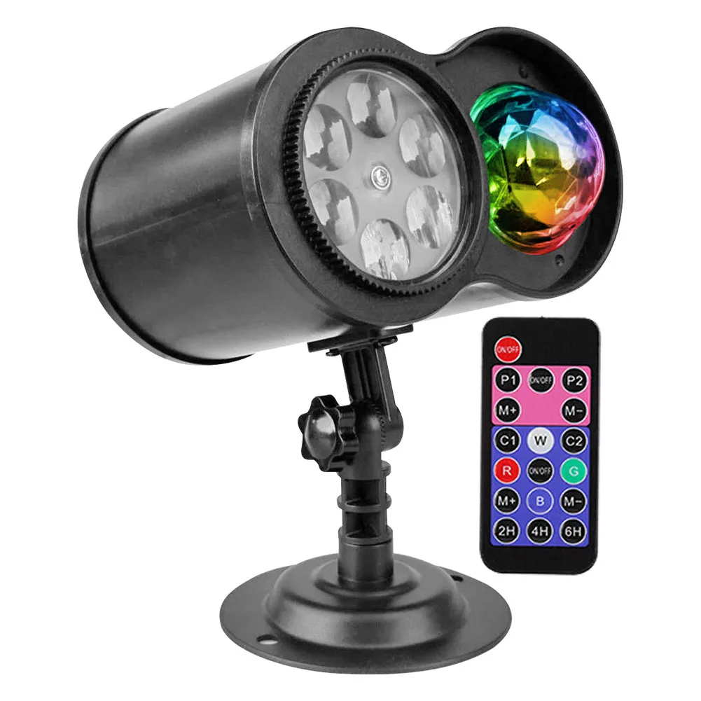 

Waterproof Garden Lawn Stage Effect Light Star Sky Snowflake Projection Lamp Laser Projector Home Party Decoration LED Lights