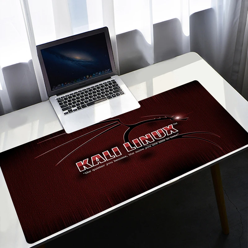 Коврик для мыши Kali Linux игрового ноутбука 40x90 см XXL коврик делового компьютера