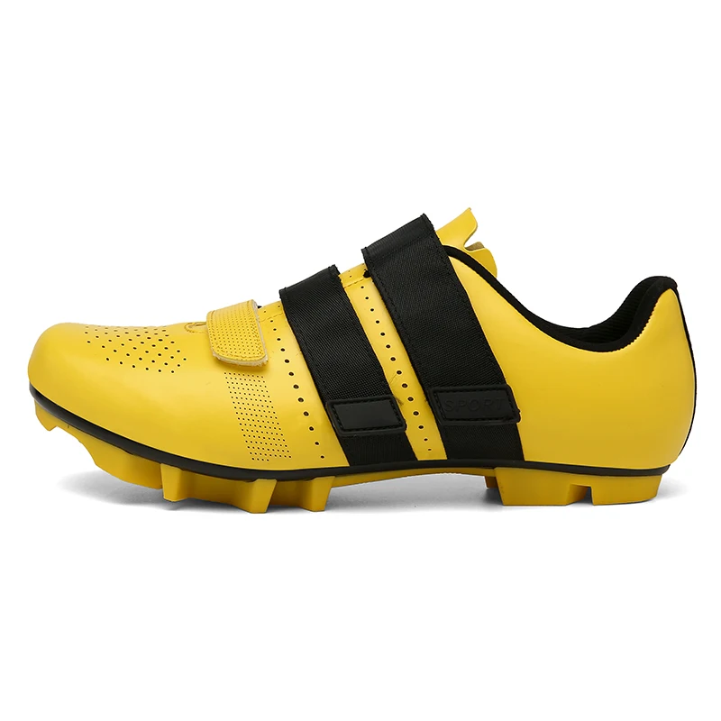 

Men Flat Road Race Triathlon Route SPD Cycling Sneakers Male Specialized Biking Footwear Women MTB Dirt Mountain Bicycle Shoes