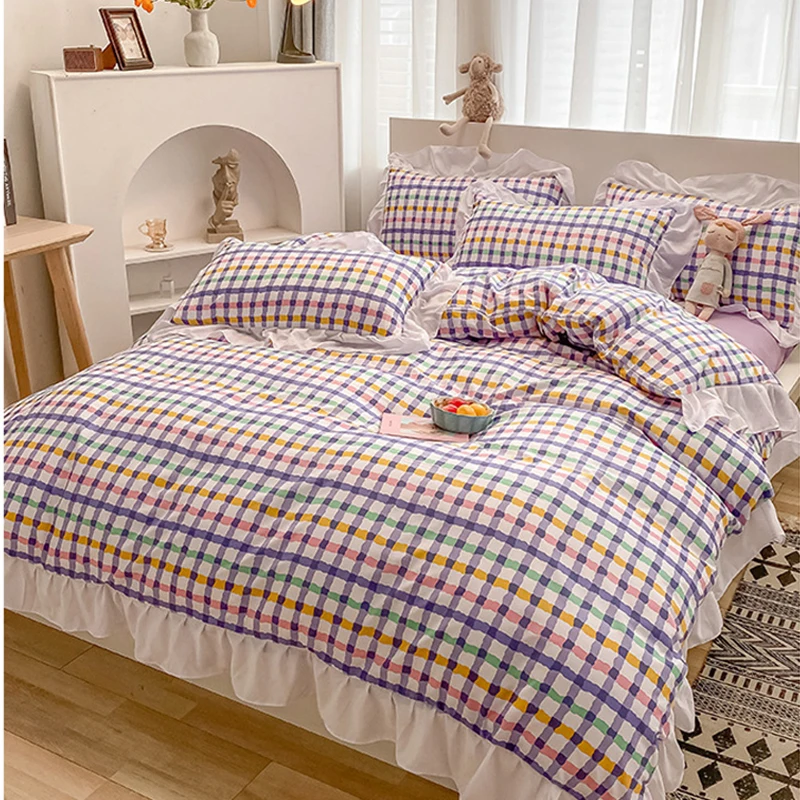 Комплект постельного белья из микрофибры 3/4 шт. | Дом и сад