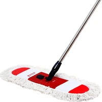 flat mop household large lazy wood floor cotton cloth cover type rotating mop dust push mop