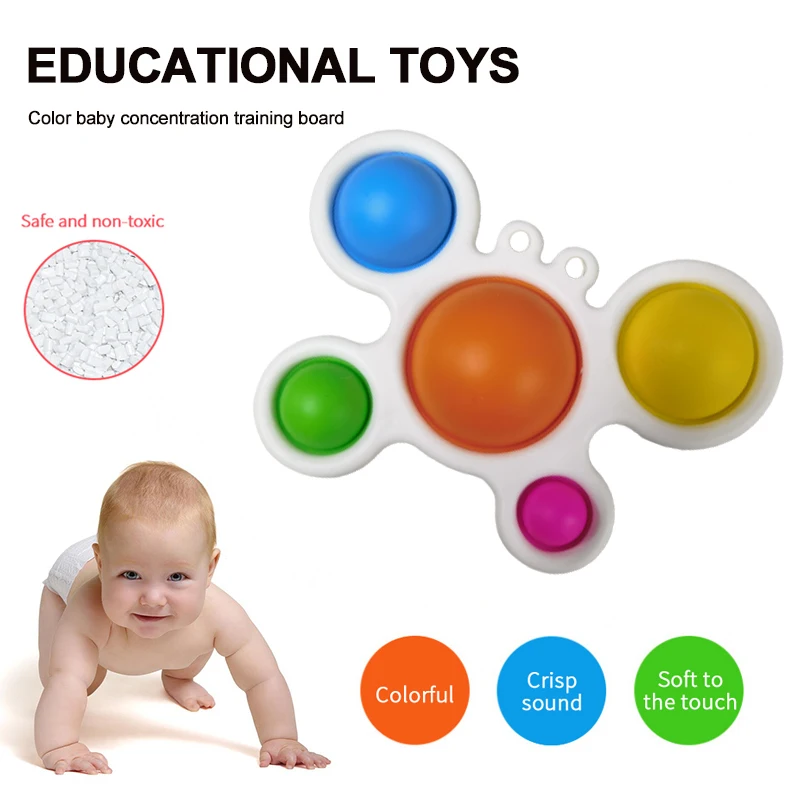 

Детские игрушки NewInfant, доска для упражнений Монтессори, погремушка, пазл, красочное интеллектуальное развитие, раннее образование, интенсив...