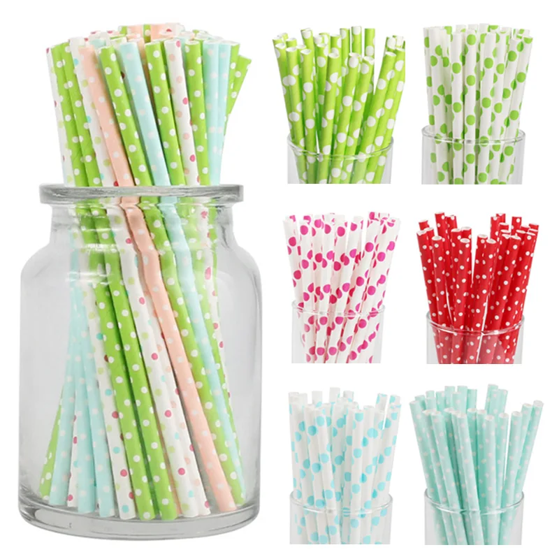 25 шт. бумажные соломинки для напитков золотые полосатые с фламинго питья Детские