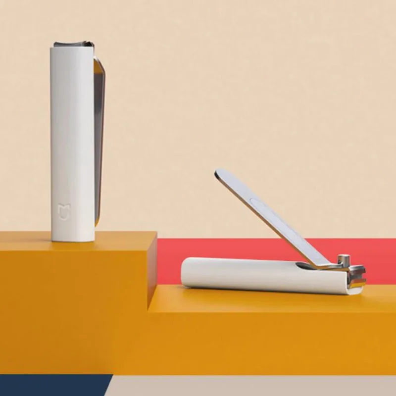 Кусачки для ногтей из нержавеющей стали Xiaomi Mijia с крышкой от брызг триммер